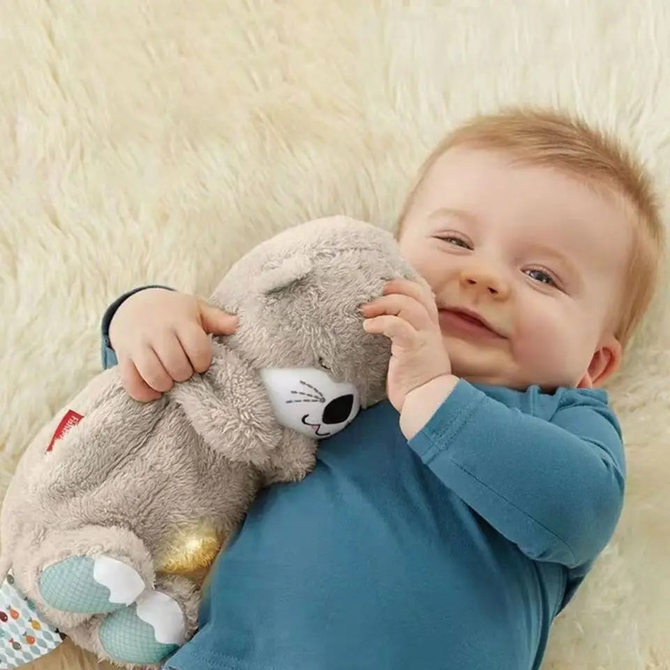 Peluche Nutria que Respira: El Abrazo Perfecto para noches de sueño, amor y cariño.