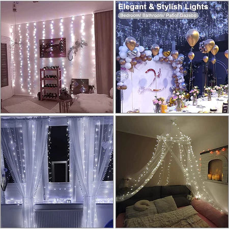 “¿Cansado de decoraciones sin gracia? Dale vida a tus fiestas con la Guirnalda LED 3M USB”