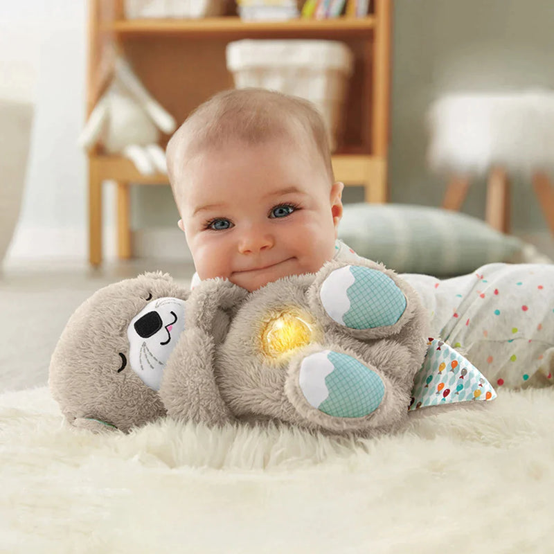 Peluche Nutria que Respira: El Abrazo Perfecto para noches de sueño, amor y cariño.