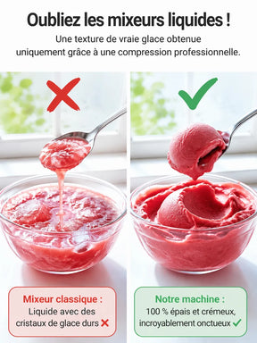 Fruizz™ | Il Fait Très Chaud... Rafraîchissez-Vous Avec une Glace Maison 100 % Naturelle en Seulement 60 Secondes !