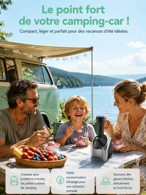 Fruizz™ | Il Fait Très Chaud... Rafraîchissez-Vous Avec une Glace Maison 100 % Naturelle en Seulement 60 Secondes !